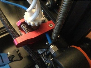 extrusora botão hélice movimento indicador 3d impressora extrusoras 3d print model - Mito3D