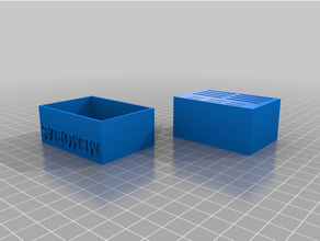 caja para anılar sd kart mikro 3d yazıcı Aksesuarlar 3d print model - Mito3D
