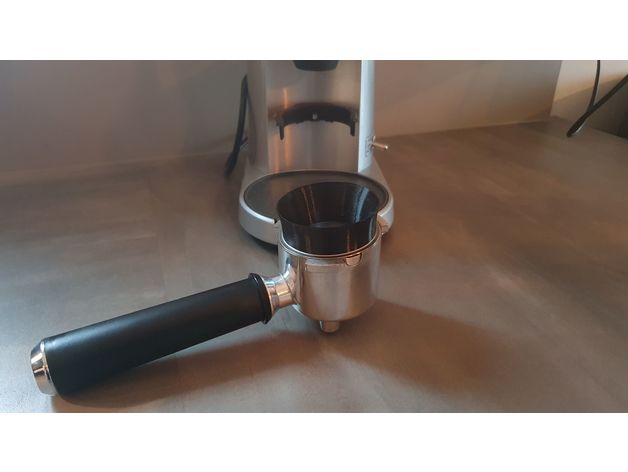 espresso funnel delonghi dedica ec685 3d printing coffee portafilter 3D print model - Mito3D