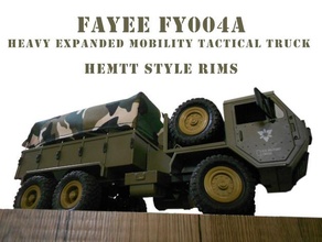 fayee fy004a hemtt style rims vehicles control mod modify oshkosh rc car remote 3d print model - Mito3D