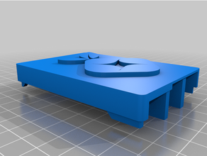 pi hole logo Cas gaine framboise 2 3d impression 3d print model - Mito3D