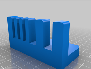 cable guides tidy clamps 3d print model - Mito3D