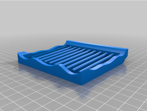 Seife Gericht Korb Badezimmer 3d print model - Mito3D