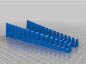wrench rack organization 3d print model - Mito3D