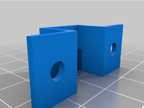 Abrazadera Quadrat Teile 3d print model - Mito3D