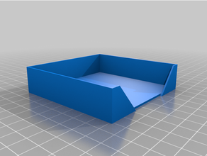 notepad tray organizer organization 3d print model - Mito3D