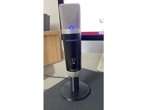 microfone escrivaninha ficar pé m audio suporte 3d print model - Mito3D