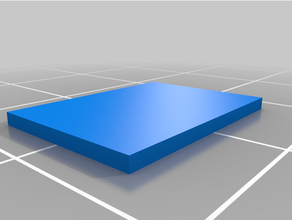 micro sd card sized rectangle modèles 3d print model - Mito3D