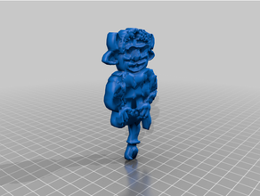 Lincoln lutin porte clés sculptures ville lincolnshire modifié remix 3d print model - Mito3D