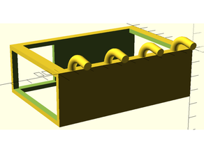 jambon pegboard binmek elektronik 3d print model - Mito3D