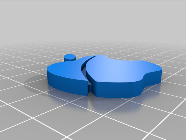 elma logo 3d baskı 3D print model - Mito3D
