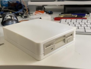 tandy 1000 external drive case 3d print model - Mito3D