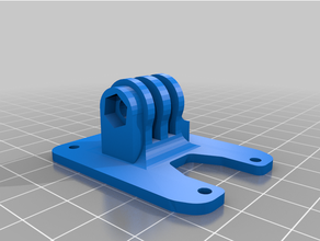 gopro mount nut support vehicles xilo phreakstyle 3d print model - Mito3D