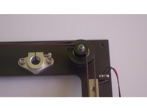 pulley belt fixing trees sapphire pro 3d printer parts belts gt2 3d print model - Mito3D
