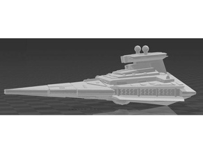 star wars victory class destroyer toy & game accessories spaceship armada 3d print model - Mito3D