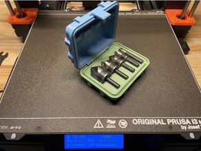 versenken bisschen Lager Box Werkzeug Inhaber Boxen irwin Schnappverschluss 3d print model - Mito3D