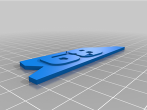rc snowmobile number plates vehicles 3d print model - Mito3D