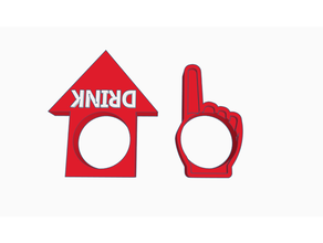 mini fidget spinner hand roulette game toys & games 3d print model - Mito3D