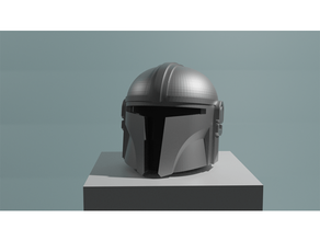 lego compatible mando helmet scans & replicas beskar din mandalorian starwars star wars 3d print model - Mito3D
