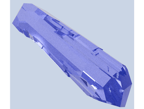 kristal shard mücevher kristaller sahne 3d print model - Mito3D