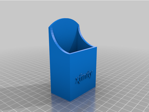xfinity xr15 remote holder organization control stand x1 3d print model - Mito3D