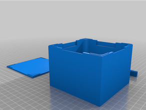 modular caja 10 contenedores envase 3d print model - Mito3D