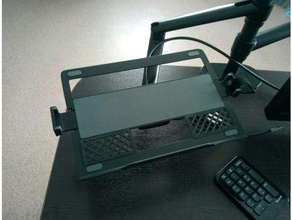 ol 3l braccio miglioramenti 13 pollice computer portatile ufficio titolare supporto In piedi 3d print model - Mito3D