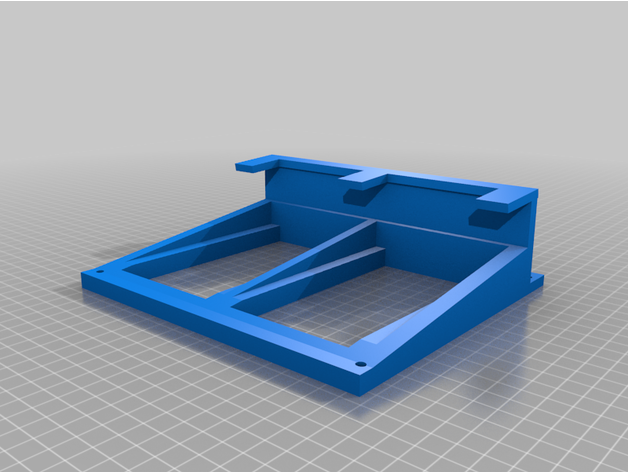 notebook wall mount laptop stand 3D print model - Mito3D