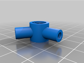 diy 3-way pneumatic valve robotic projects robotics robot 3d print model - Mito3D