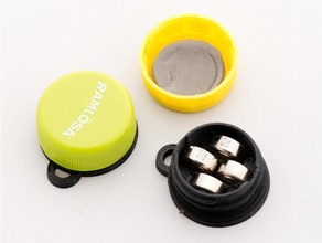 lr44 bateria caso bainha níquel moeda Câmera pentax 3d print model - Mito3D