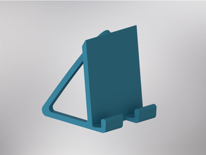 phone stand mobile holder smartphone 3d print model - Mito3D