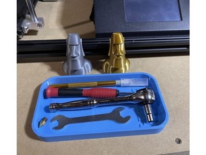 simple tool tray 3d printer accessories holder 3d print model - Mito3D