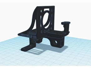 diretto guidare sottile trascinare catena montare 3d stampante parti ender 3 v2 3d print model - Mito3D