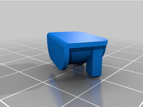 gravitrax compatible endcap 3d printing 3d print model - Mito3D
