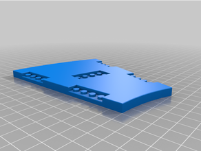 modüler eğri Lego yol inşaat oyuncaklar uyumlu levhası tabak 3d print model - Mito3D