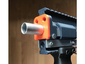 lynx blaster orange plate toys & games 3d print model - Mito3D