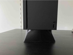 pedestal xbox series video games riser stand 3d print model - Mito3D