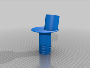 aventureiro 3 voxel filamento carretel suporte 3d impressora acessórios flashforge 3d print model - Mito3D