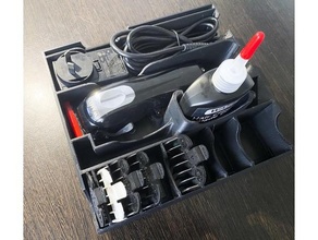 wahl Haar Clipper Lager Tablett Werkzeug Inhaber Boxen Haarschneidemaschinen Halter Unterstützung 3d print model - Mito3D