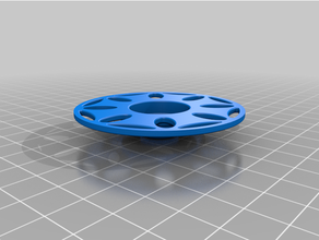 termina rodar papel bobina eew nano Arte herramientas eléctrico Anguila rueda hilado reciclado 3d print model - Mito3D