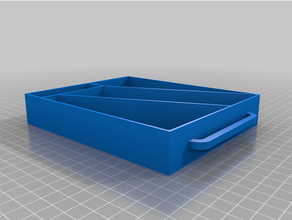 ender 3 dual drawers taller partitions 3d printer parts 3d print model - Mito3D