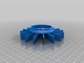catgenie parts impeller bumper wheel pets catgeinie 3d print model - Mito3D
