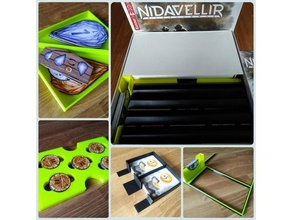 nidavellir organisateur jouet Jeu accessoires jeu plateau jeux société inserts incruster insérer 3d print model - Mito3D