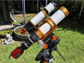 vixen dovetail extender hobby astronomy telescope astrophotography celestron space william optics 3d print model - Mito3D