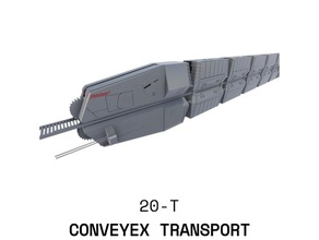 20-t conveyex transport 1 87 scale vehicles scales empire galactic hansolo han solo imperial model trains starwars star wars train 3d print model - Mito3D