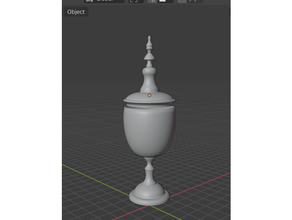 royal cup ii model furniture doll house 3d print model - Mito3D