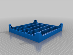 terraformação Marte 3d azulejos armazenamento 6mm ímãs remixar jogos recipiente 3d print model - Mito3D