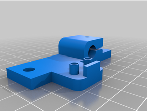 axis rod holder endstop remixed 3d printers 3d print model - Mito3D