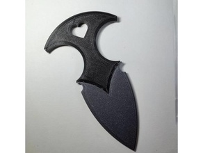 corazón daga dagas corazones cuchillo 3d print model - Mito3D