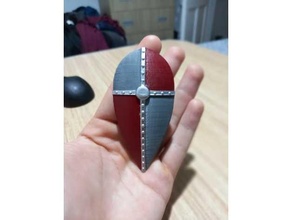 cavalry shield toys & games bannerlord mountandblade mount blade warband 3d print model - Mito3D